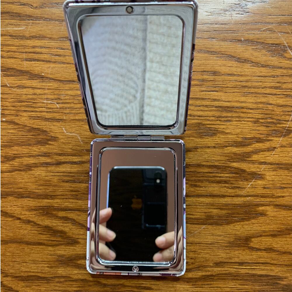 Kuromi Hello Kitty Pocket Mirror Purple - Picture 4 of 4